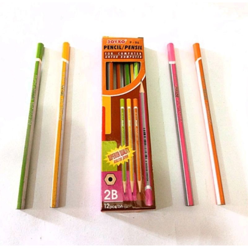 

Pensil / Pencil 2B Joyko P-96 (12pcs)