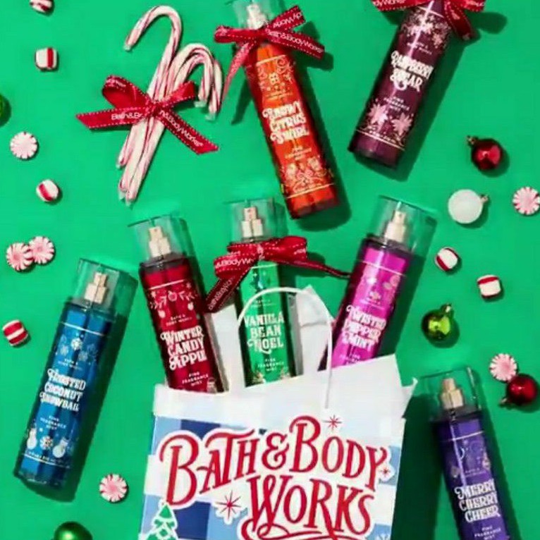 BATH &amp; BODY WORKS BBW LIMITED EDITION MIST LOTION SHOWER GEL