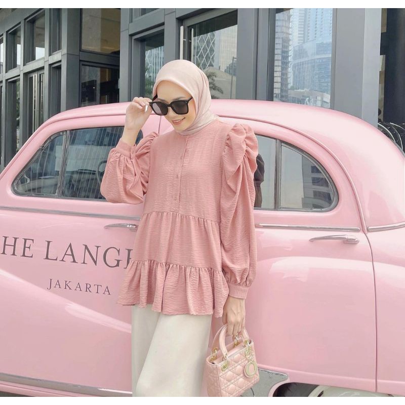 Puff Blouse by VanillaHijab