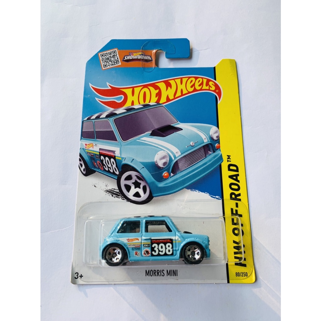 HOTWHEELS HOT WHEELS MORRIS MINI 398 BIRU HW OFF-ROAD DIECAST MINIATUR MOBIL MAINAN MOBILAN ANAK LAN