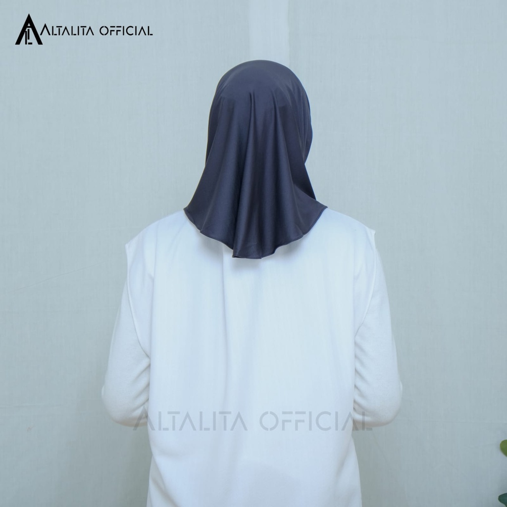 Altalita - Hijab Bergo Zyta Sport Instan Non Pet / Non Pad Terbaru Bahan Jersey Premium Cocok untuk Olahraga Volly Futsal Senam dan Sehari-hari