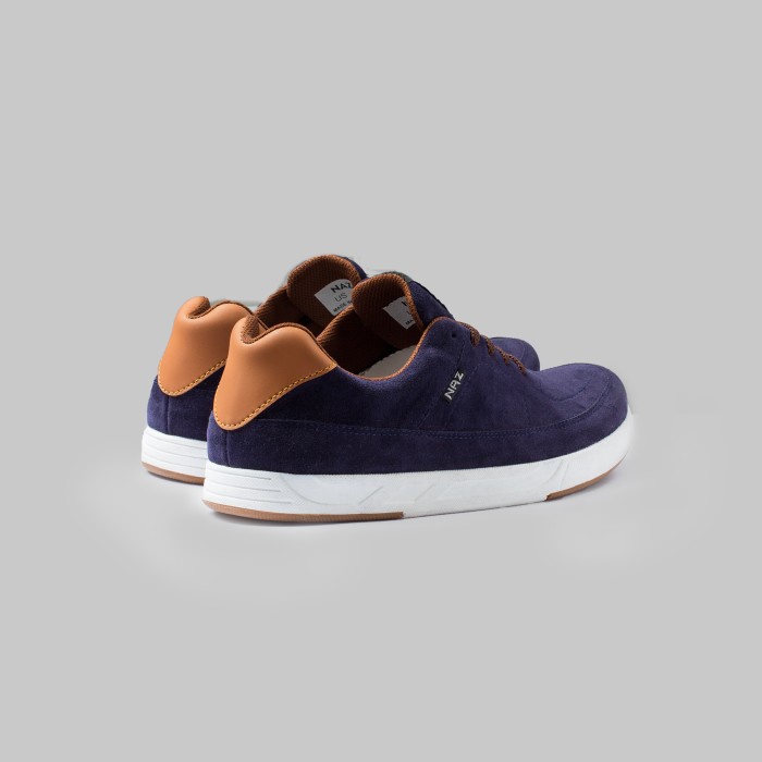 DK01 X NAZREAL Sepatu Sneakers Pria Navy Terbaru Bardlof