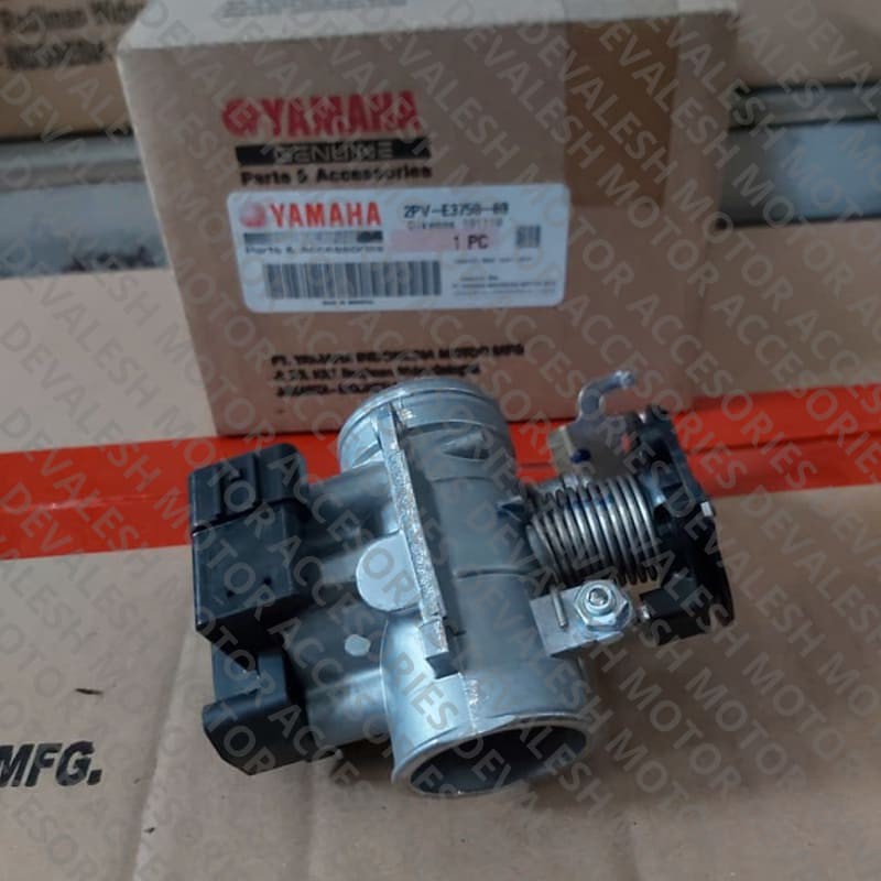 (100% TOP) Throttle Body Mx King TB Mx King Asli Ori Yamaha Genuine 2PV E3750 00 Elegan bos