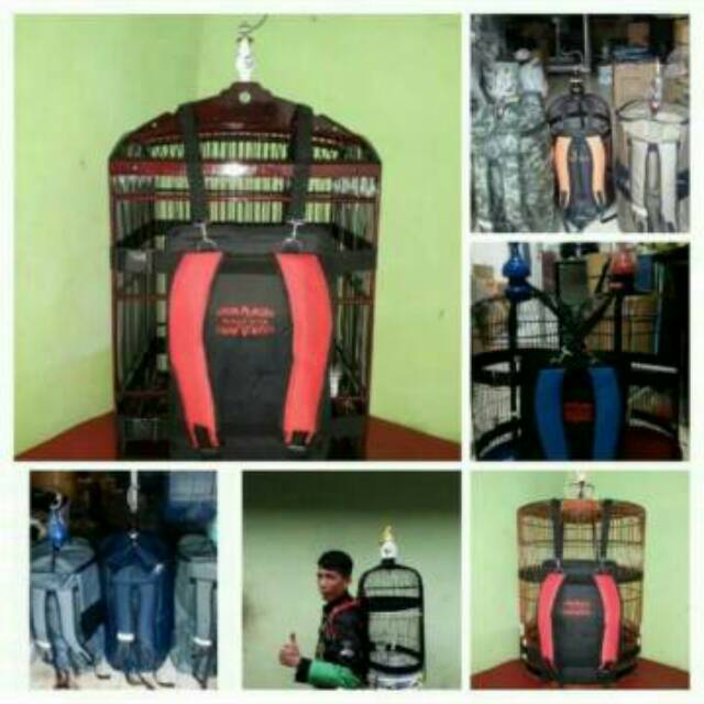 TAS SANGKAR BURUNG MURAI DAN SANGKAR BURUNG KOTAK DAN BULAT