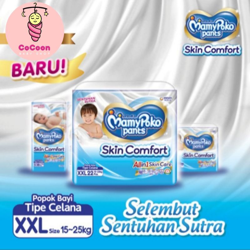 Popok Bayi Mamypoko Skin Comfort XXL22 XXL 22 Pants Tipe Celana