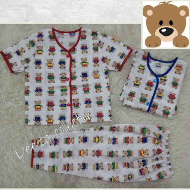 Piyama katun anak &quot;BEAR&quot; ( no 11 sd 12)