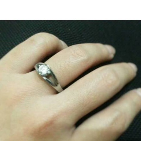 Cincin Titanium Anti Karat Selamanya PGM CT48