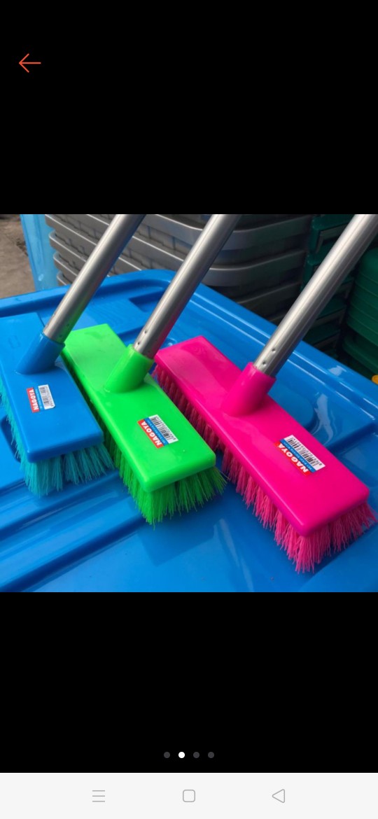 Nagoya - Sikat Lantai Dorong / Sikat Lantai Gagang Panjang