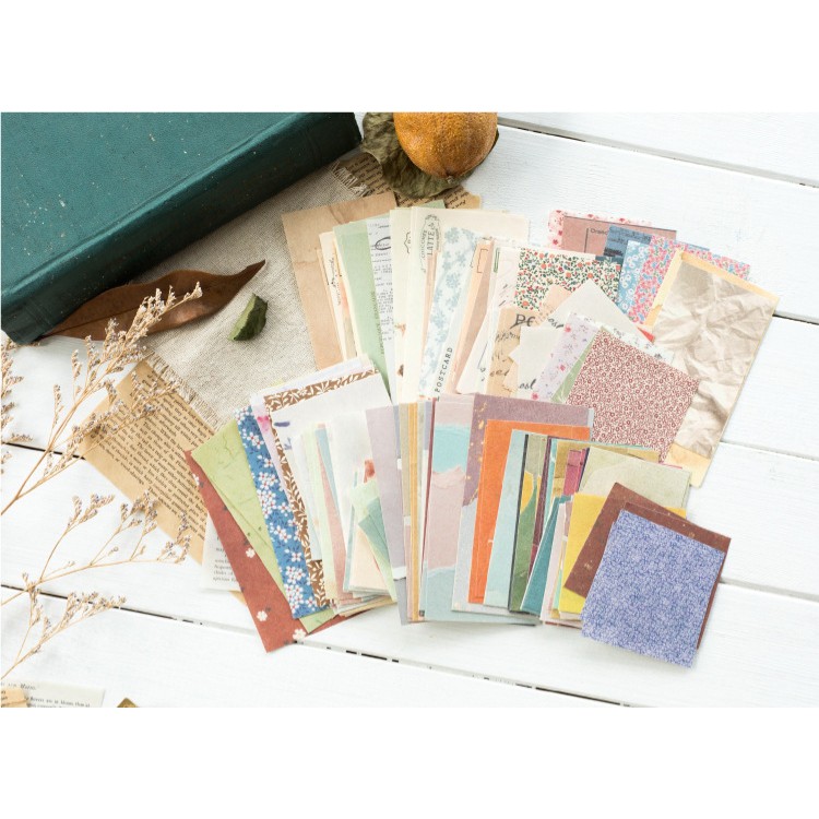 

60Pcs COTTAGE GARDEN - 02 Kertas Motif DIY Scrapbook Deco Paper