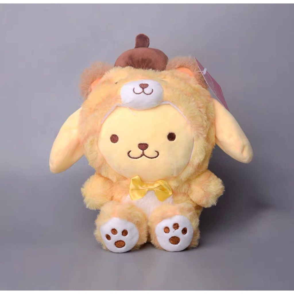 BONEKA KUROMI MELODY HELLO KITTY CINNAMOROLL POMPOMPURIN PURIN KOSTUM TIGER HARIMAU IMPOR