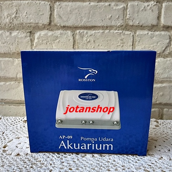 ROSSTON AP 09 Roston AP09 Mesin Aerator 4 Lubang Output Pompa Udara Oksigen Air Pump Aquarium Aquascape