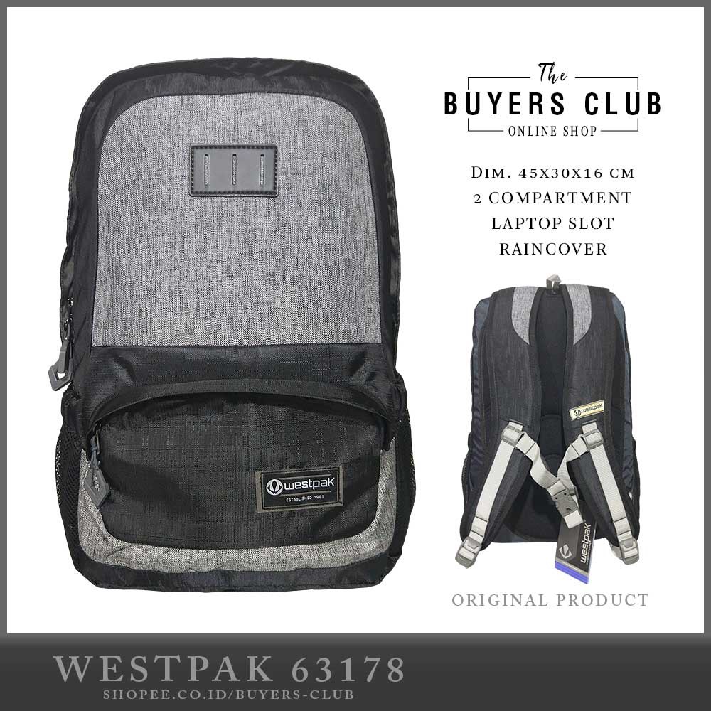Westpak - Tas Ransel Cowok Backpack Casual