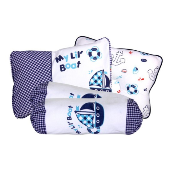 Kiddy Baby Pillow Set 3in1 KD2622 - Set Bantal Bayi