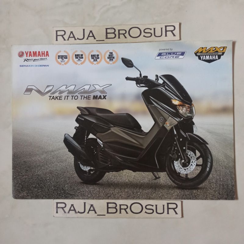 Poster brosur katalog flyer Yamaha NMAX/Yamaha N MAX/Yamaha NMAX155 2016-2017