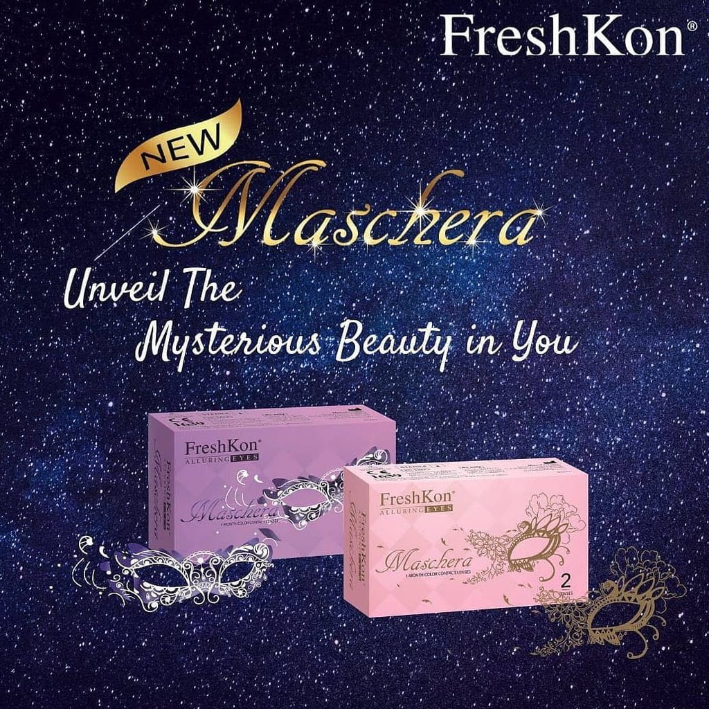 SOFTLENS COLOR FRESHKON MASCHERA ALLURING EYES MONTHLY NEW