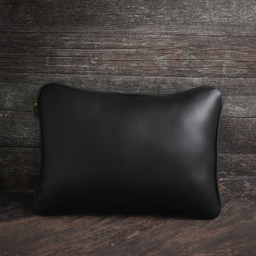 Karlo Bantal Pinggang Duduk Pemium Mobil Basic Black Hitam