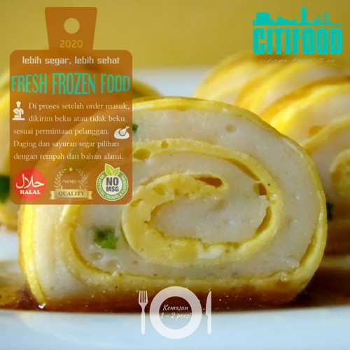 

Egg Fish Roll Bento | Bento Roll Ikan Telur | Frozen