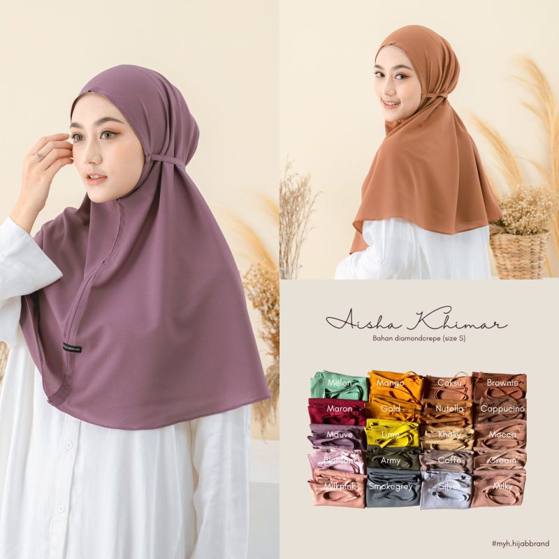 Aisha Khimar sz S by Myh.Hijabbrand