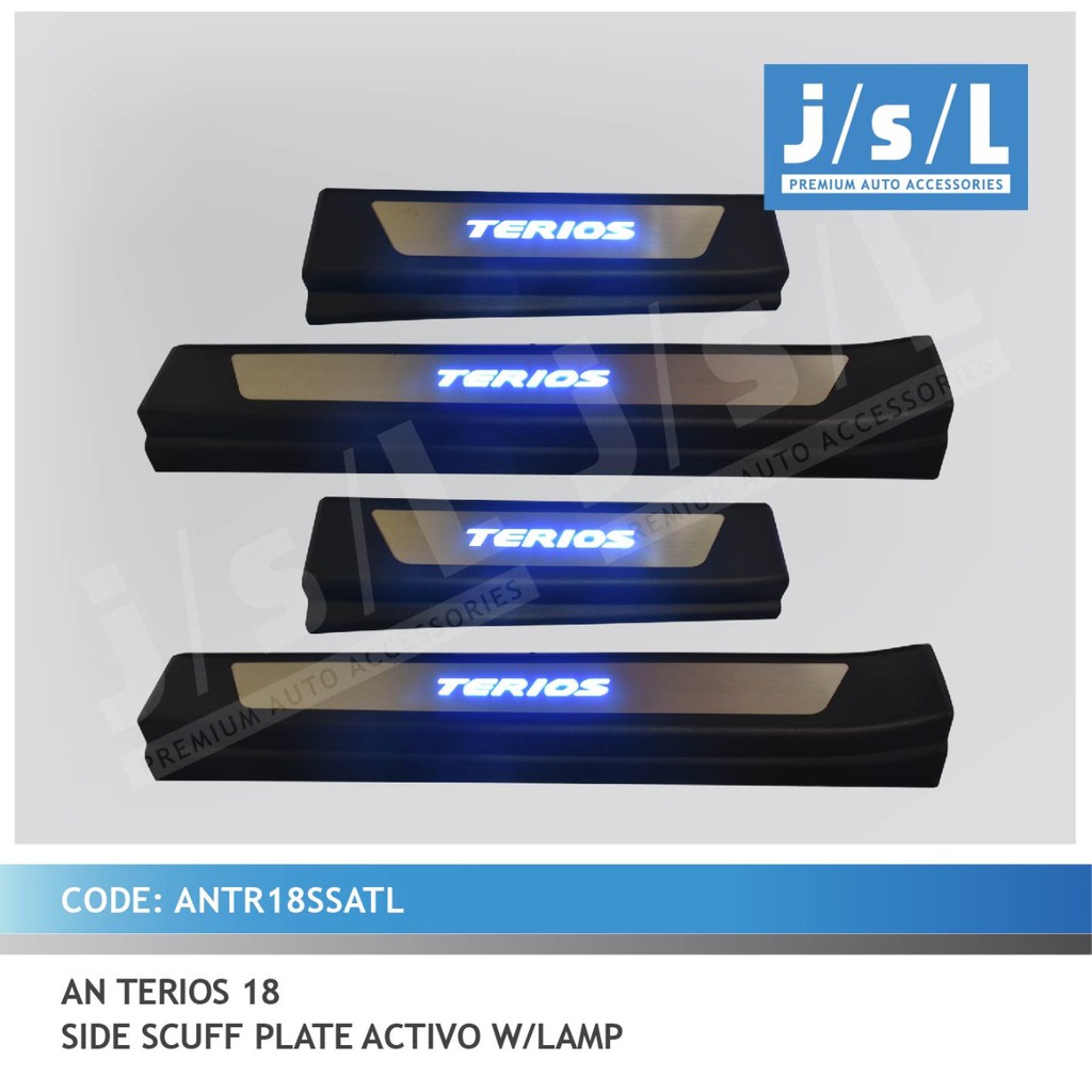 JSL Sillplate Samping Lampu All New Terios Side Scuff Activo Lamp