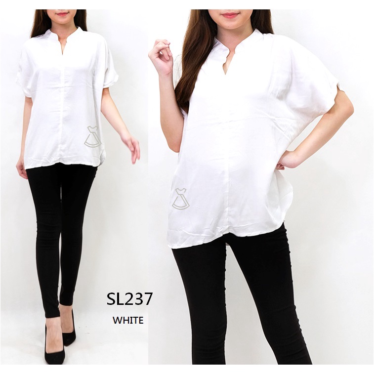 SL237 - Atasan Blouse Rayon Casual