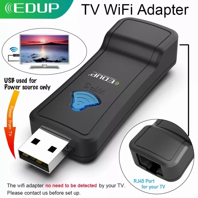 PREORDER EDUP USB WIFI Repeater 300Mbps 2.4GHz Wireless WiFi Signal Amplifier WI-FI Range Extender w