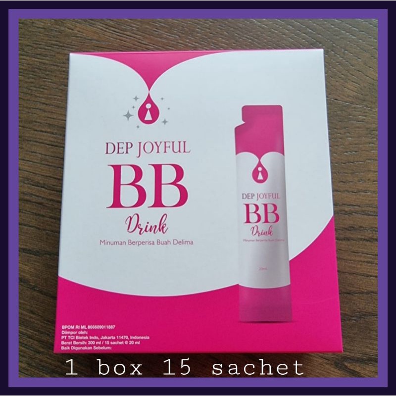 BB Drink Nu amoorea 1 box 15 sachet