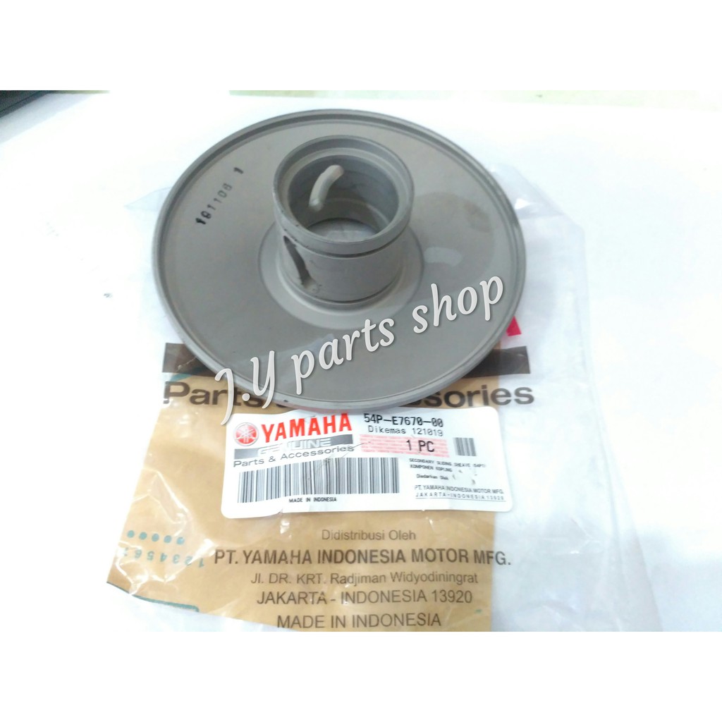 SECONDARY SLIDING PULY PULI PULLY PULLEY ATAS MIO J SOUL GT FINO FI XRIDE X RIDE 115 ORIGINAL YGP 54P-E7670-00