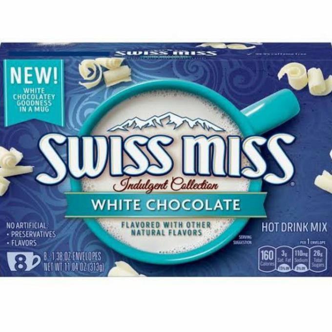 

TERLARIS SWISS MISS WHITE CHOCOLATE LIMITED EDITION