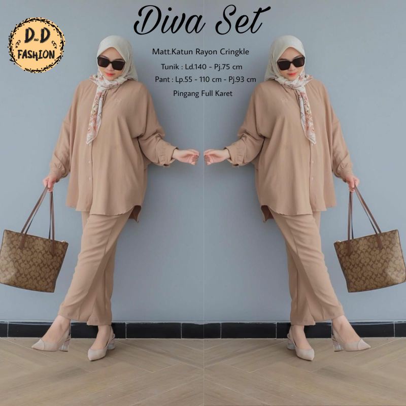 DIVA / MAURA SETELAN BAJU WANITA TERBARU