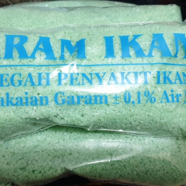 garam hijau / green salt untuk karantina ikan