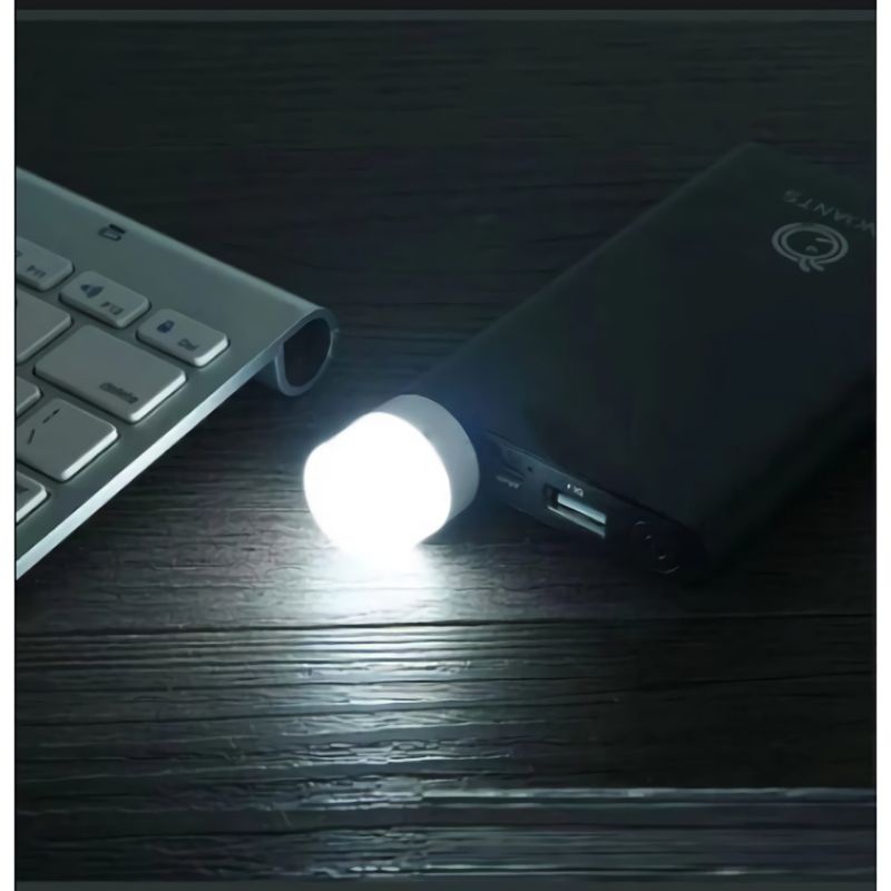 MEASTORE | LAMPU USB MINI / LAMPU TIDUR USB LED HEMAT ENERGI PUTIH / WARM WHITE USB NIGHT LIGHT HEMAT