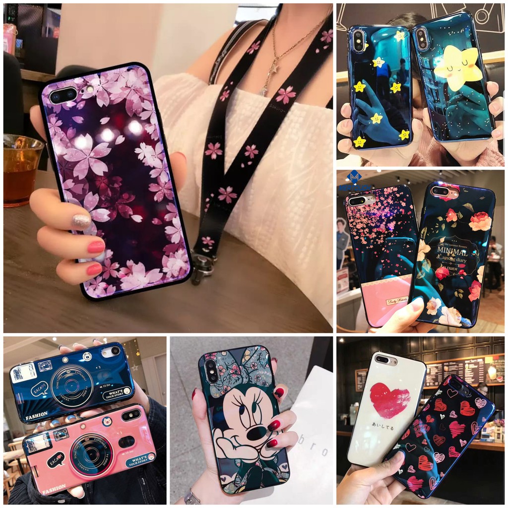 Blue Light Shinning Tpu Case Iphone 7 Iphone 7 Plus