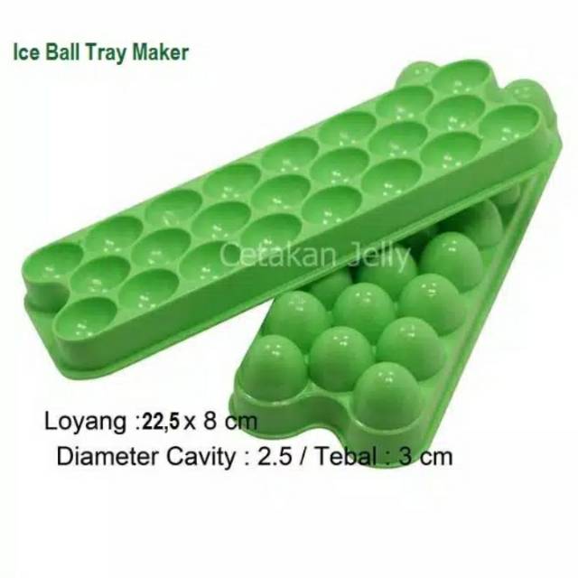 Cetakan Es Telur Puyuh / Cetakan Jelly Ball Telur Puyuh