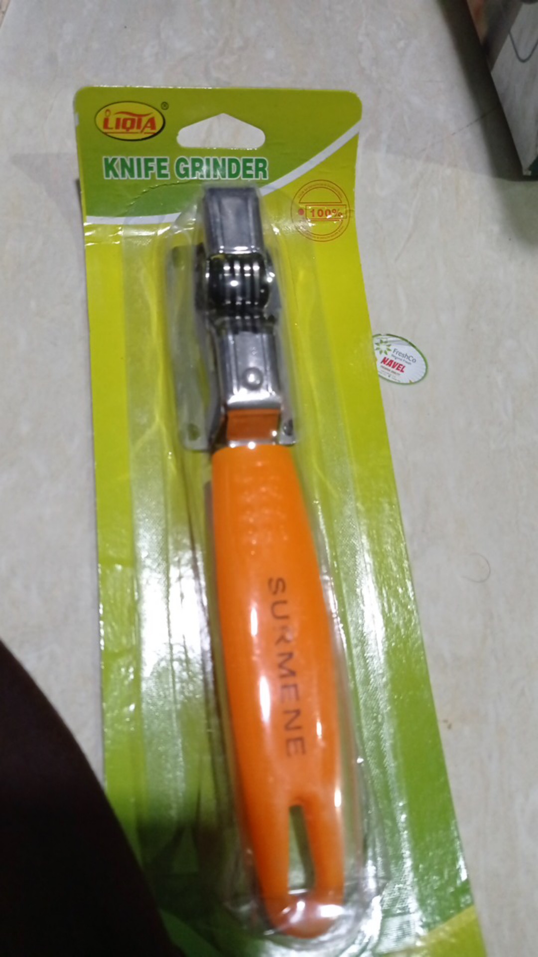 Asah Pisau Stainless Stell Surmene