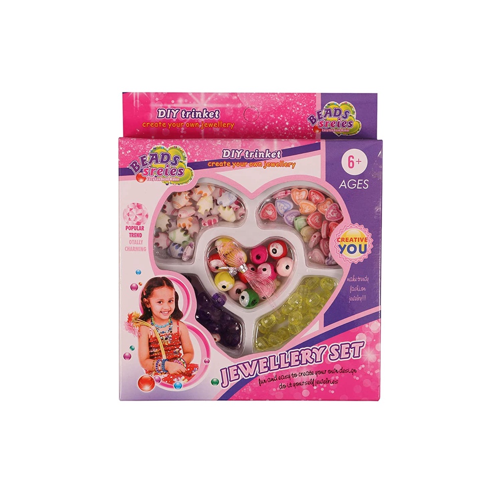 Beads Seires DIY Trinket Jewellery Set / Manik-manik Gelang / DIY Gelang Anak / DIY Perhiasan Gelang