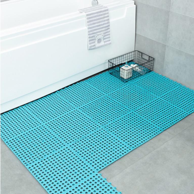 Karpet Keset Kamar Mandi Anti Slip / Licin Bathroom Dapur PVC Non Slip