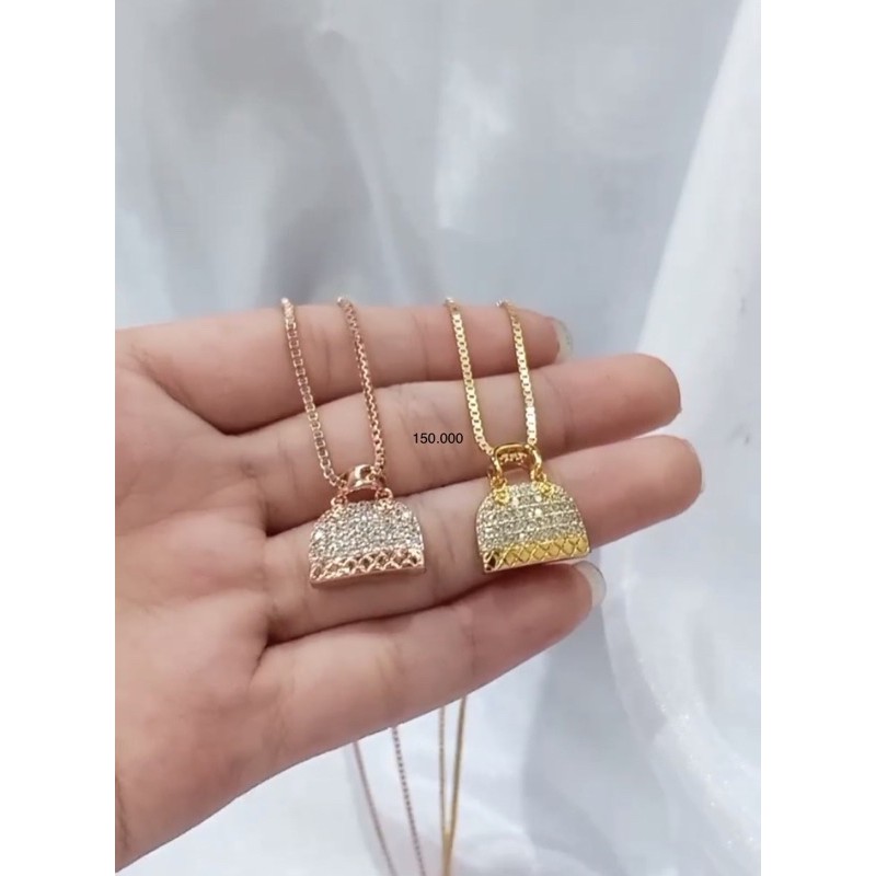 kalung lapis emas zircon italy