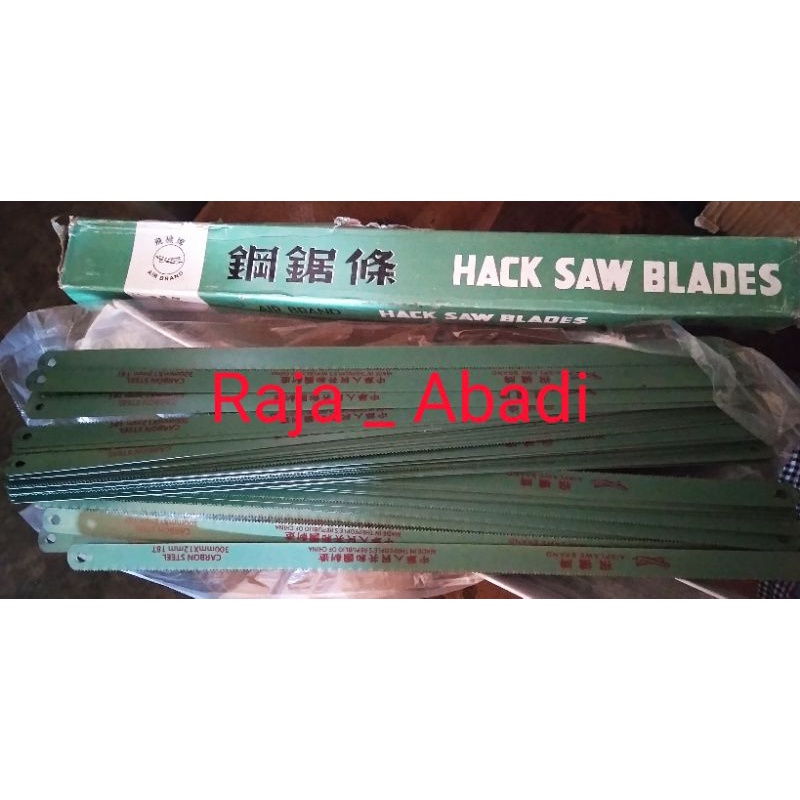 Mata Gergaji besi - Hack saw blades - mata potong besi - mata graji wesi - mata parut