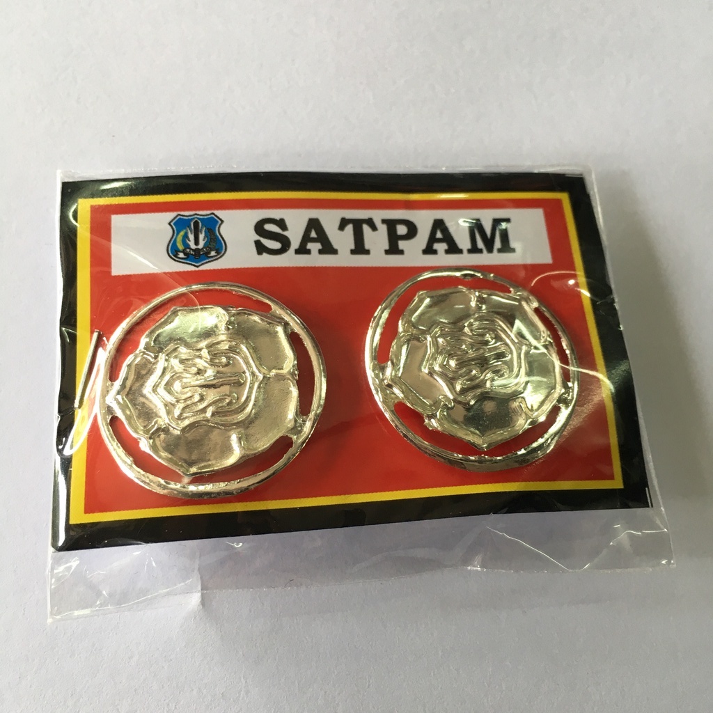 Monogram Satpam Krancang - Monogram Satpam _ Pin Kerah Satpam