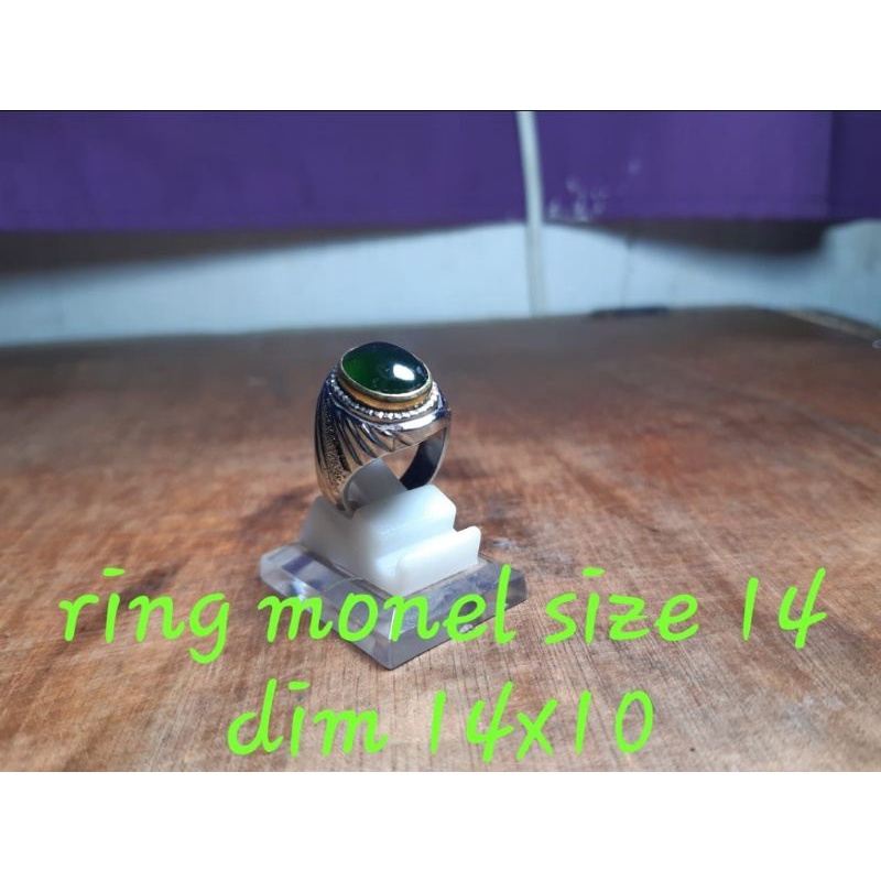 cincin Akik giok ijo botol Aceh. jaminan kristal.