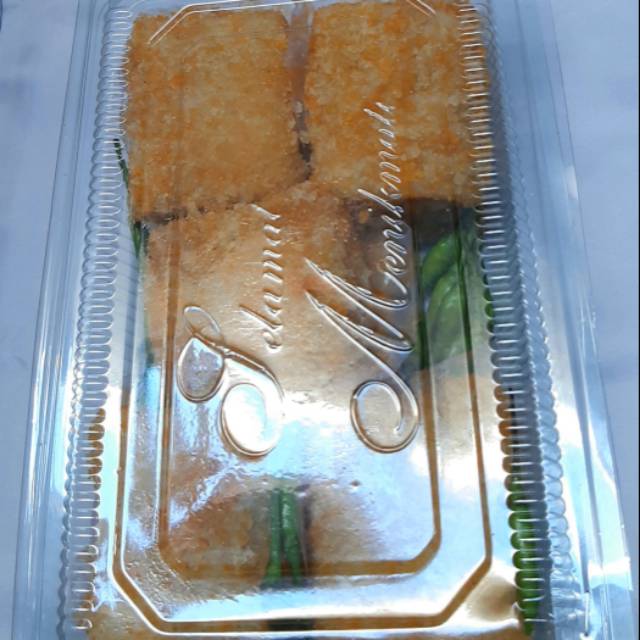 

Risol mayones smoke beef + telor