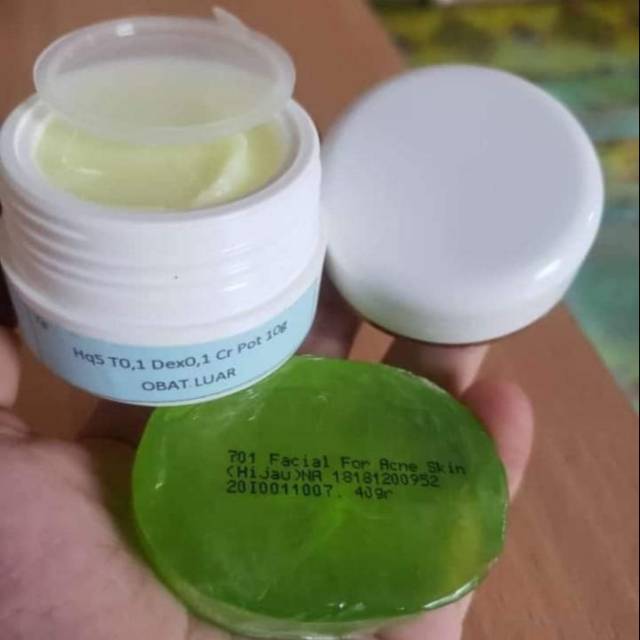

Crem flek malam+sabun
