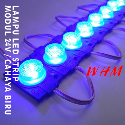 LAMPU LED MODUL 1PCS 1 MATA BESAR DC 12V / 24V  VARIASI LAMPU MOBIL MOTOR MODULE