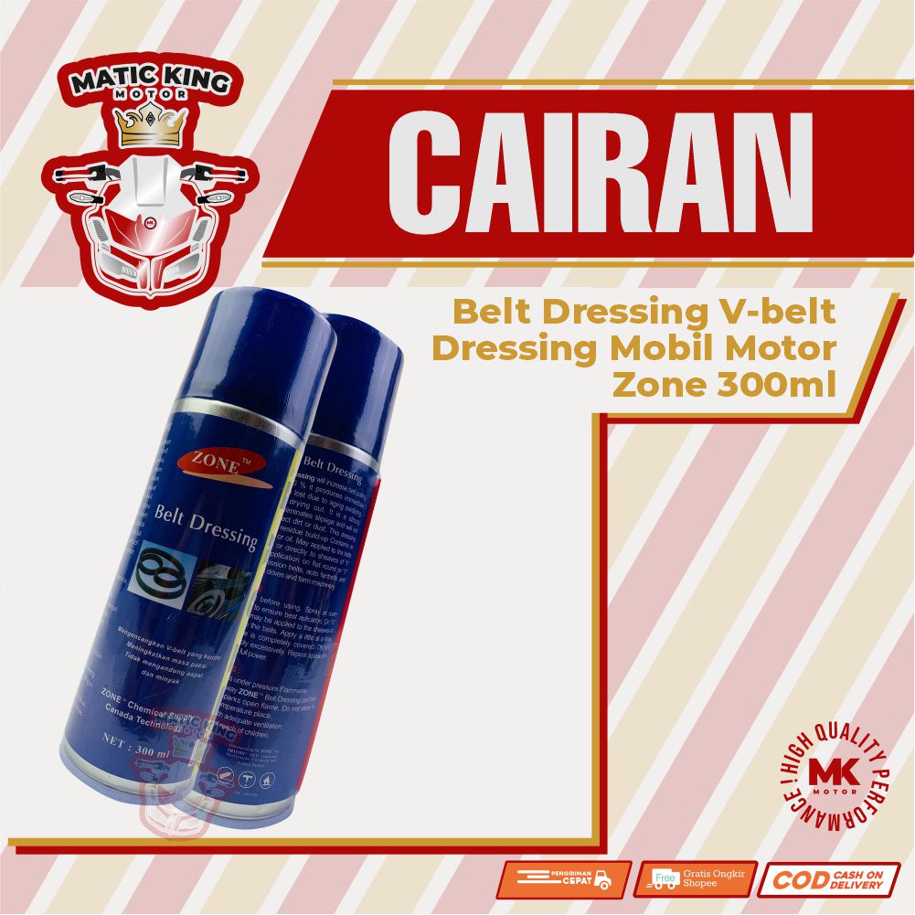 Belt dressing V-belt Dressing Mobil Motor Zone 300 ml