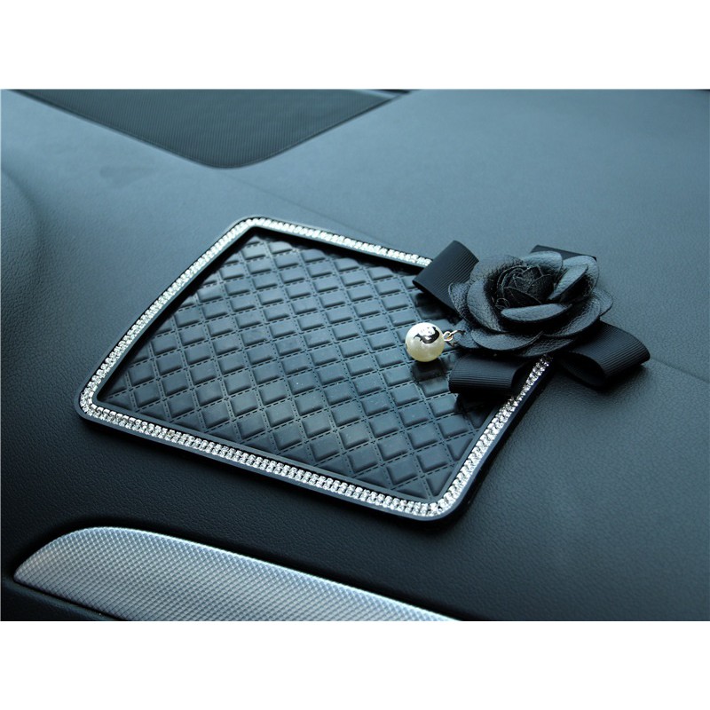 Antiselip Dashboard Mobil DAD Bunga Passion Flower Daisy Premium Import