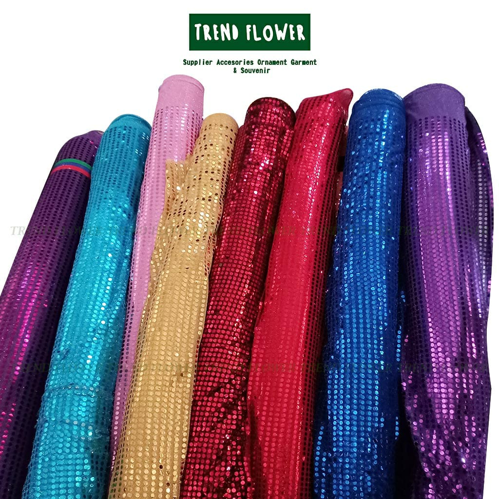 [ GROSIR ] Kain borci bahan souvenir backdrop kilap background backdrop dan hiasan kado