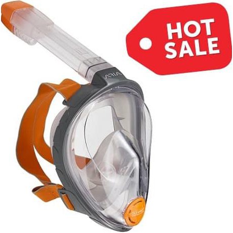 Paling Dicari] Mask Full Face Snorkeling Snorkling Ocean Reef Aria -Bali Dive Shop - Lxl