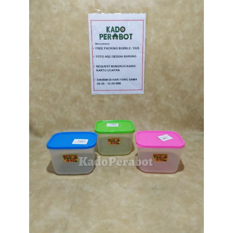 toples polypack 800- toples segi warna- tempat simpan pernak pernik