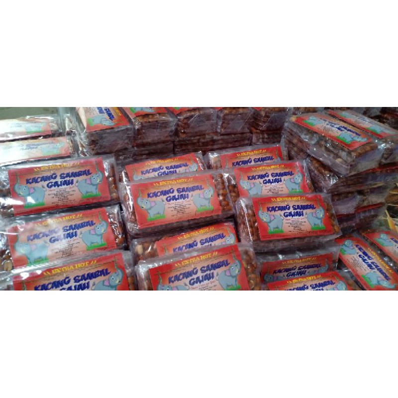 

Kacang sambel cap gajah extra hot