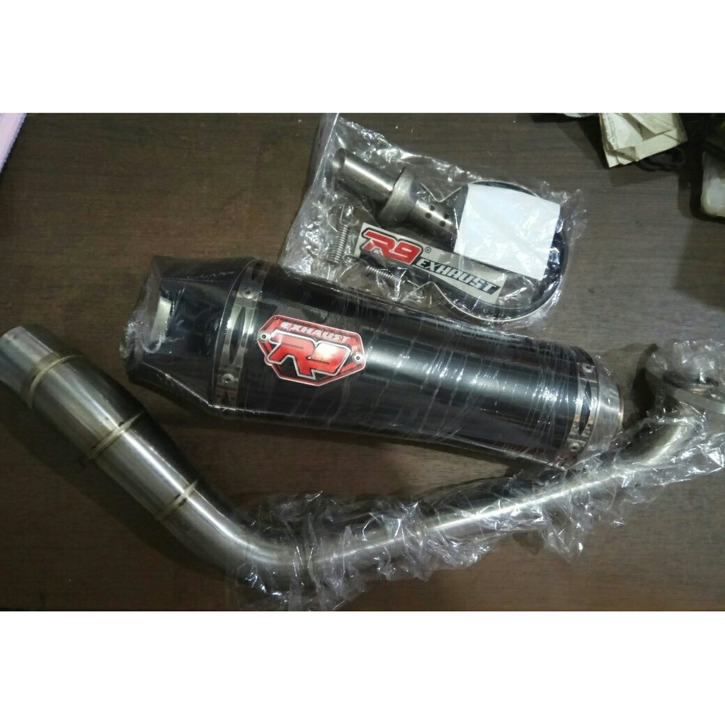 JUAL Knalpot R9 Alpha racing NMAX AEROX asli ori R9 with DB killer
